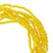 Yellow Glass Rondelle Seed Beads, 6/0 by Bead Landing&#x2122;